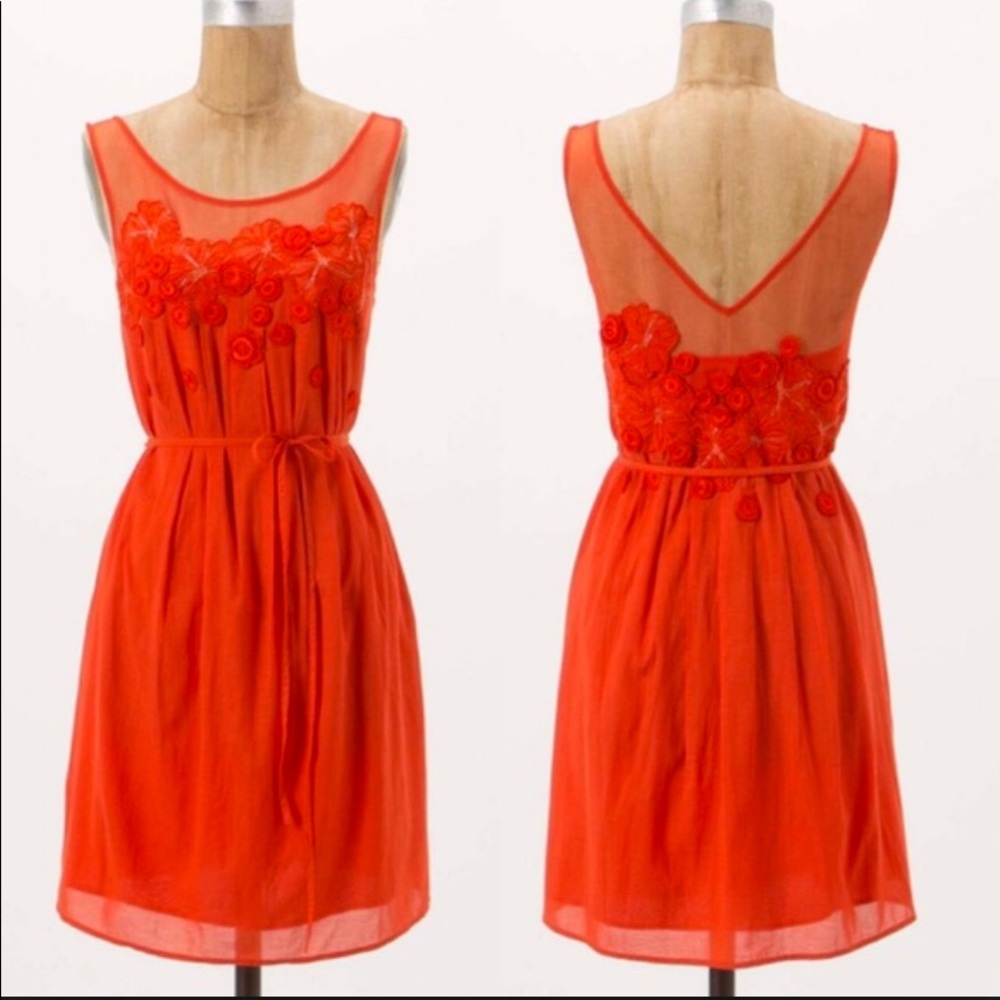 Anthropologie Sangeet mini dress 2P